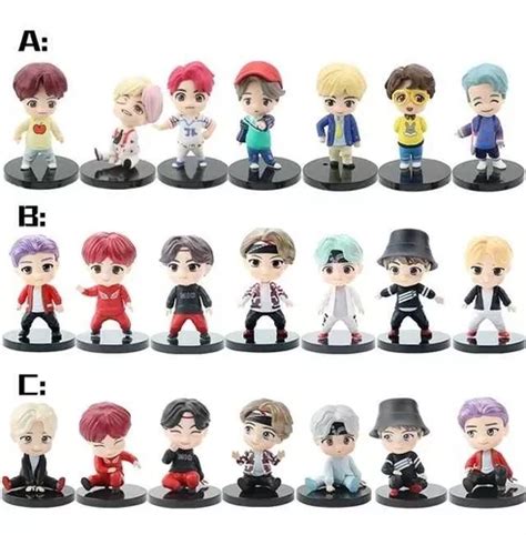 Coleccion De Bts 7 Figuras K Pop Shope Tata V Army MercadoLibre