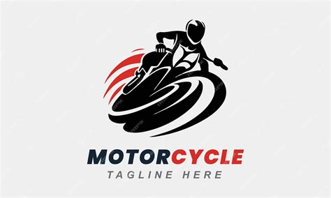 Premium Vector Motorbike Race Icon Race Motorcycle Vector Logo Design