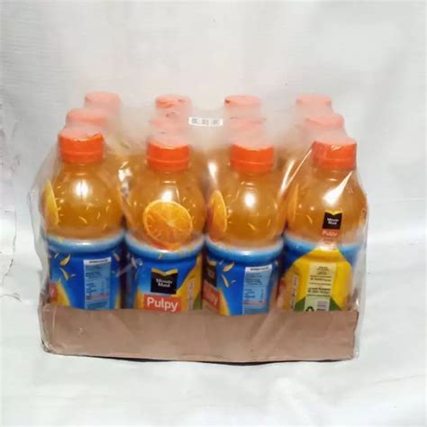 Jual Minute Maid Pulpy Orange Bulir Jeruk 300 Ml 1 Krat 12 Botol