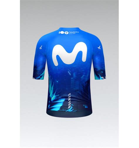 Gobik Movistar Infinity Team Unisex Short Sleeve Jersey Cycles Et