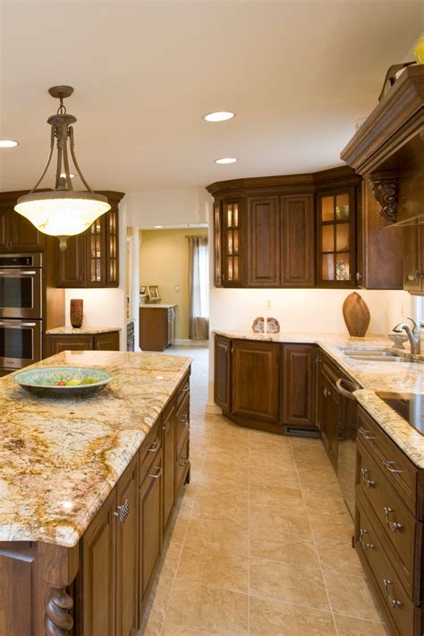 22trendy Yellow Granite Kitchen Countertop Ideas