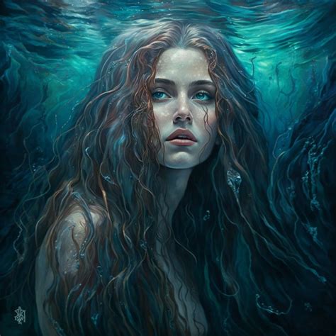 Rusalka, neural network | Русалочка, Картины, Архитектурные эскизы