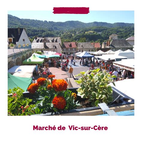 Marchés Commune de Vic sur Cère