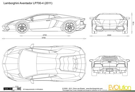 Car Blueprint Lamborghini | Free Images at Clker.com - vector clip art ...