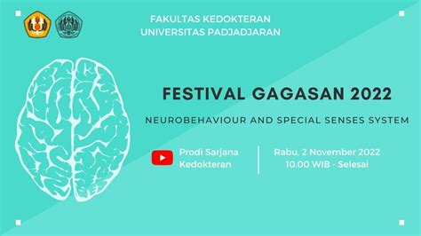 Festival Gagasan 2022 Neurobehavior And Special Senses YouTube