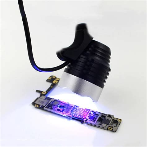 L Mpara De Curado Con Pegamento Uv Usb V Led Ultravioleta Verde Aceite