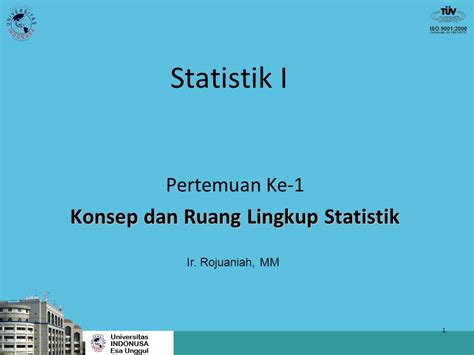 Ruang Lingkup Statistik Deskriptif Pengertian Statistika Statistik