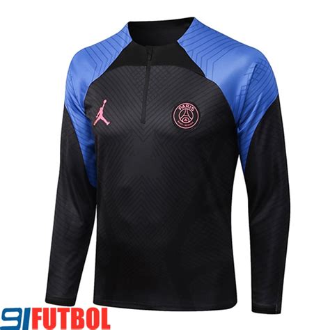 Imagenes De Sudadera De Entrenamiento Jordan Psg Negro Azul