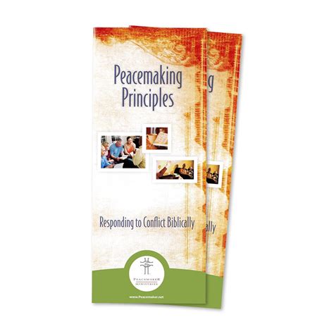 Peacemaking Principles Brochure 10 Pack Peacemaker Ministries