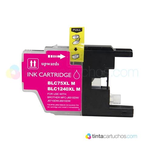 Cartuchos De TINTA COMPATIBLE Para Brother MFC J5910DW Magenta LC1280M