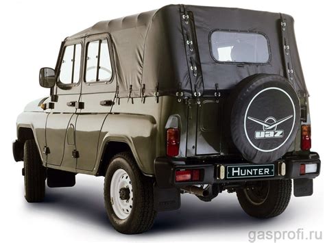 УАЗ Хантер / UAZ Hunter - установка ГБО на автомобили в Рязани