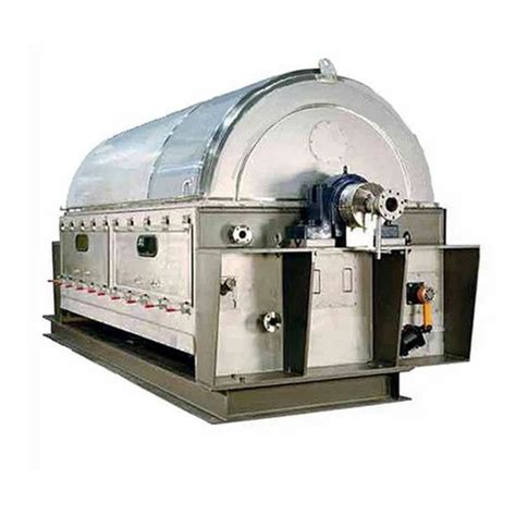 Ms Polished Atmospheric Double Drum Dryer For Industrial Automatic