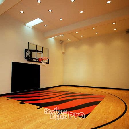 Indoor Basketball Court Lighting Design and Layout – SLights Pro