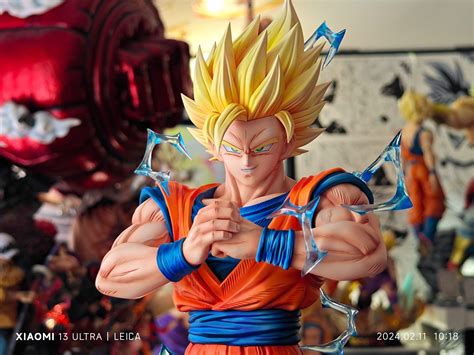 Civilization Studio Scale Super Saiyan Goku Gk Resin Statue