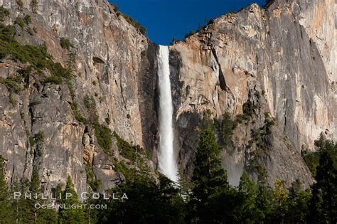 Bridalveil Falls In Yosemite Valley Yosemite National Park California