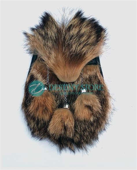 Scottish Fox Fur Kilt Sporran