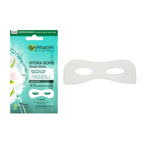 Garnier Maska Na O I Skin Naturals Eye Tissue Mask To Reduce Fine Lines