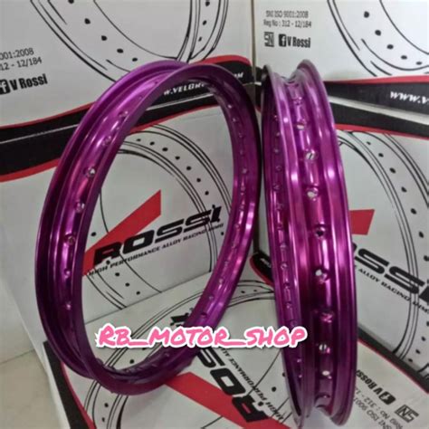 Jual Velg Rossi Ring Set Depan Belakang Lebar Dan Warna