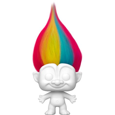 Good Luck Trolls Rainbow Troll Doll Diy Pop Vinyl