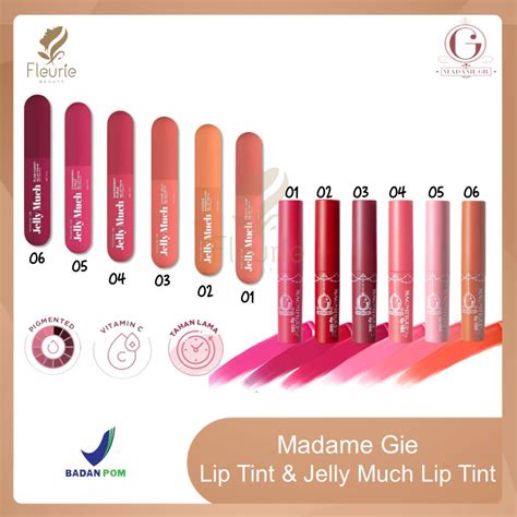 Jual Madame Gie Lip Tint Jelly Much Lip Tint BPOM Original Shopee