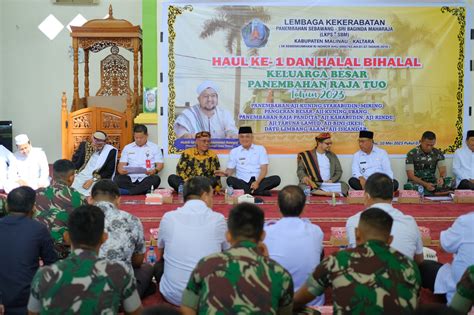 Hadiri Acara Haul Ke I Halal Bihalal Keluarga Besar Panembahan Raja