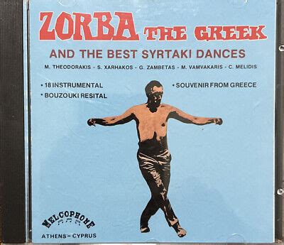 Zorba The Greek And The Best Syrtaki Dances CD 1990 Orchestra BouZouki