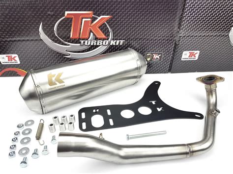 Turbo Kit Gmax Edelstahl Sport Auspuff Lambretta V Special T