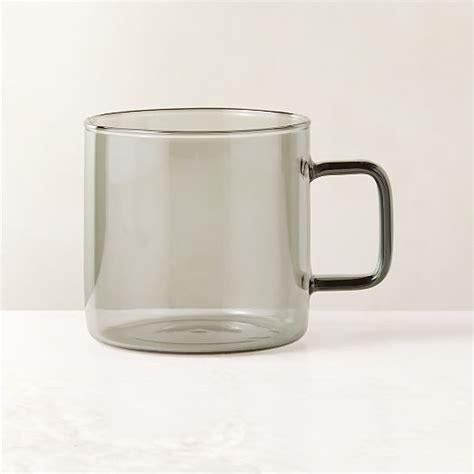 Modern Glass Coffee Mugs | CB2