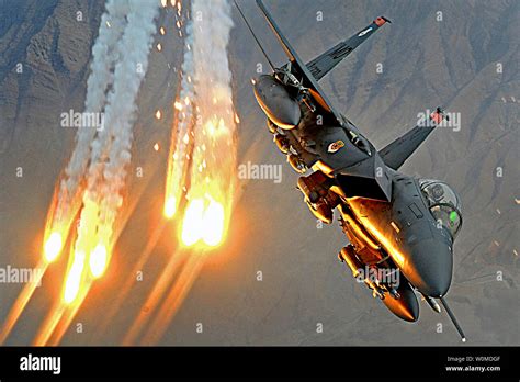 An F 15E Strike Eagle From The 391st Expeditionary Fighter Squadron At