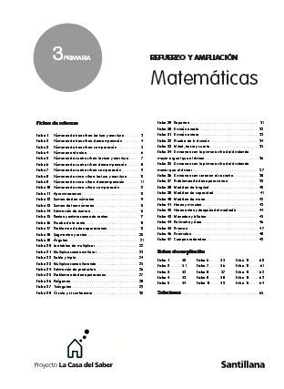 refuerzo y ampliación matemáticas 6 primaria santillana pdf Usmul