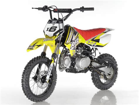 Apollo X6 Automatic Dirt Bike Vitacci 125cc Automatic Bike