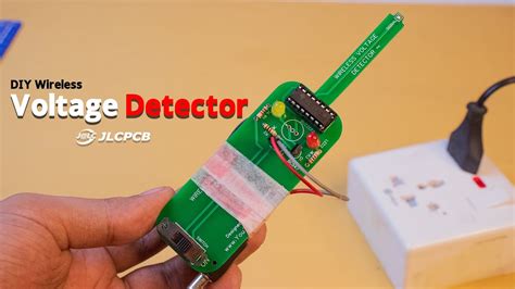 How To Make DIY Wireless Voltage Detector Make AC Voltage Tester