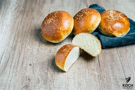 Burger Buns Selber Machen Perfekte Brioche Burger Kochhelden Tv