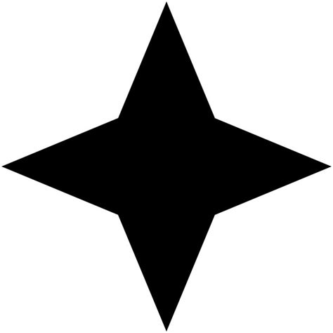 black  white image   star   point   center