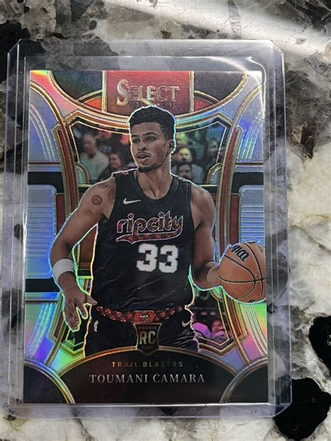 Panini Select Toumani Camara Mezzanine Silver Prizm Rookie Card