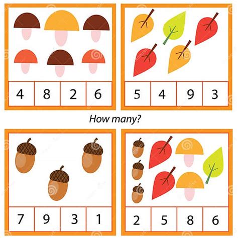 Counting Educational Children Game Study Math Numbers Addition