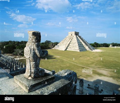 El Castillo Chichen Itza Pyramide Kultur Maya Kultur Mexiko