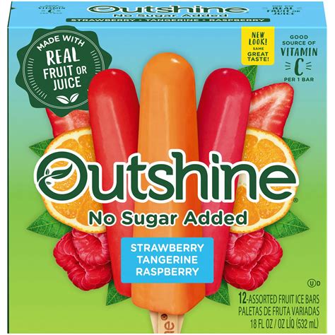 Order Outshine No Sugar Added Fruit Bars Strawberry Raspberry