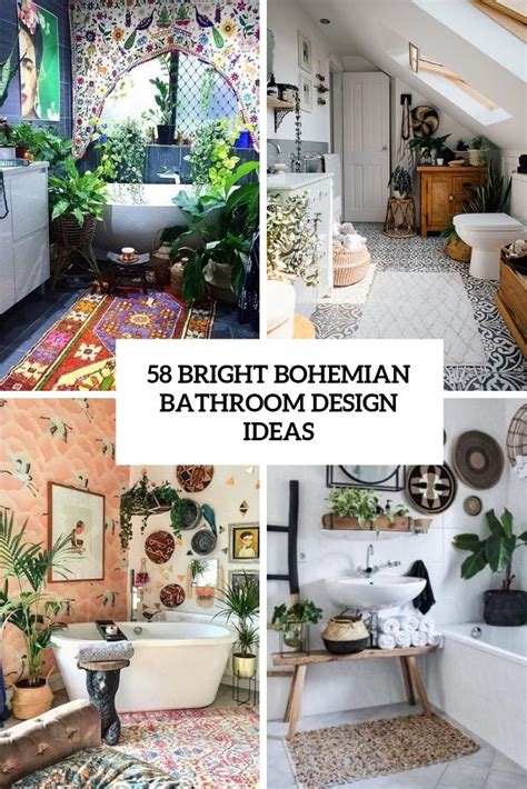 Bright Bohemian Bathroom Design Ideas Digsdigs Bohemian Bathroom