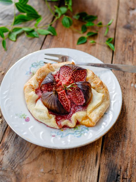 Tarte feuilletée aux figues fraîches Hyper facile