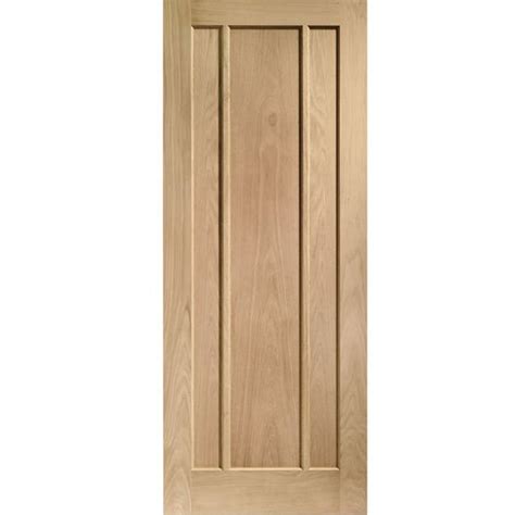 Xl Joinery Worcester 3 Panel Unfinished Oak Internal Door Door Superstore®