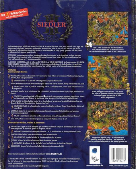 The Settlers Iii Ultimate Collection Cover Or Packaging Material