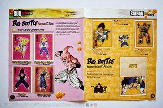 Dragon Ball Z Warriors Panini Para Reciclaje Lbum Lbum