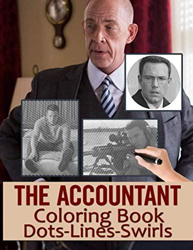 The Accountant Dots Lines Swirls Coloring Book Special New Kind Dots