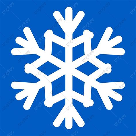 Snowflake Isolated Vector Hd Images Snowflake Icon White Isolated On