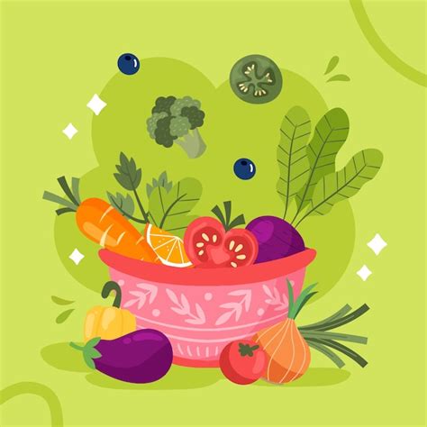 Premium Vector Flat Illustration For World Vegan Day Celebration