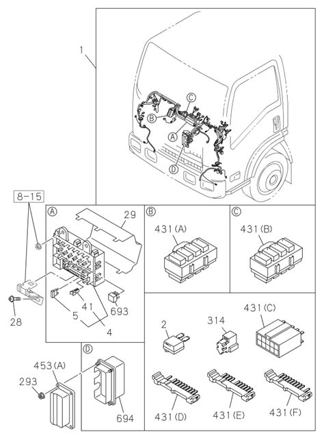 Bracket Cab Prod Sgl Genuine Isuzu Part