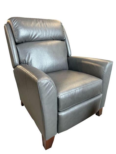 La Z Boy® Rheeves Leather High Leg Recliner Kubins Furniture And Mattress St Louis Michigan