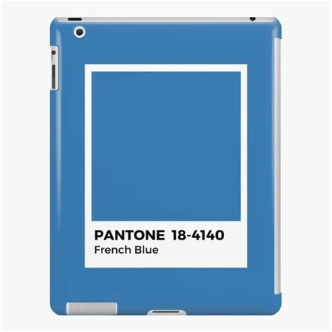 Ipad H Lle Skin For Sale Mit Pantone Franz Sisch Blau Von Fabibar