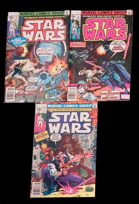 ComicConnect STAR WARS 2 Group Lot VF 7 5